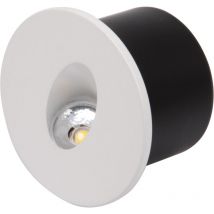 Spot led mural rond blanc 3W 4000K