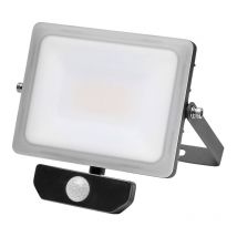 Maurer - Spot Led Plat 30 Watt. Lumière Blanche 4000o k ip 65 2400 Lumens Avec Capteur de Présence