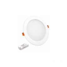 Spot led Encastrable Plat D195 26W IP44 Avec Transfo - 110° - Blanc neutre - 4000K