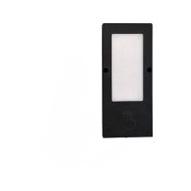 Herrajes Alk - Spot Led Rectangulaire 12v Avec Interrupteur (complément Pour Kit) - Décor : Noir Mat - Sc Herrajes