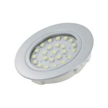 Spot led rond - 220 v - 1,8 w - Décor : Aluminium Vokil
