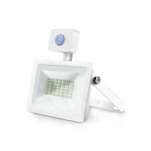 Aigostar - spot led slim 30W smd twilight with motion sensor 4000K natural IP65 outdoor a+