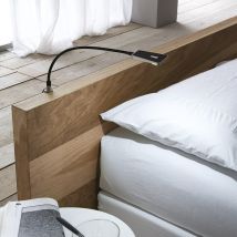 Spot led sur tige flexible area-light - 12 v - 2 w - Décor : Blanc - L&S