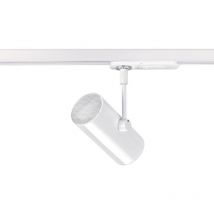 Evoli Spot Rail 1 all.029 blanc angle 36° led intég. 10,5W 3000K 850lm Aric 50170