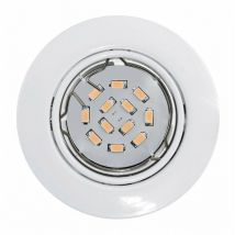 Spot orientable à led blanc 5 watts Eglo