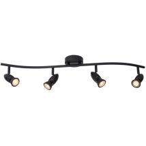 CARO Spot plafond-Noir-4xGU10