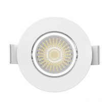 Libra Spot encastré 6W, 600lm, dimmable, orientable, 2700-3000-4000K - S0050690D Solum