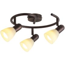 Plafoniera Rabalux Soma 3xe14 Bronzo Antico 27cm