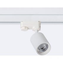 Spot LED sur Rail Triphasé 10W Dimmable Mallet Blanc 4000K Blanc neutre