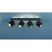 Spot Tommy 4xE14 Spot Noir L70 cm Trio Lighting