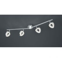 Iperbriko - Spot Tours 4 Spot Led Chrome L80 cm Trio Eclairage
