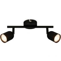 Briloner - Spotleuchte Deckenleuchte Deckenstrahler Wandleuchte GU10 Schwenkbar Schwarz