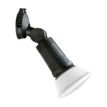 Foco Disano Dafne casquillo E27 para PAR38 IP65 Negro 43180100