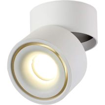 Aougo - Spots De Plafond Led 12w Angle De Corps De Lampe Réglable, Lampe De Spots, Applique De Plafond, Spots De Plafond Réglables, Led 10x10x10cm (