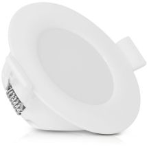 Punkte Polycarbonat Weiß Led Einbaulampen Fest Luciole Eco 8w 3000k Warmweiß