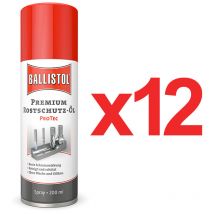 Ballistol - Spray antioxydant ProTec 200 ml en boîte de 12