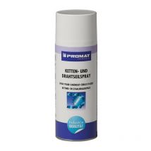 Spray catena / fune metallica giallastro Bomboletta spray da 400 ml Promat Chemicals Per 12)