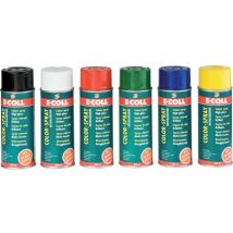 E-coll - Spray colorant 400ml rouge clair oran. (Par 6)