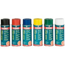 Vernis en aérosol E-COLL 400 ml blanc pur satin – Aspect de finition – Famille de couleur