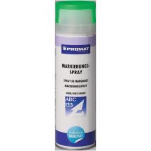 Promat Chemicals - Spray de marquage vert 500 ml bombe aérosol chemicals (Par 6)