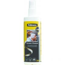 Fellowes - Spray nettoyant pour écrans d'ordinateur, pc portables, smartphones, tablettes, 250ml, 9971806