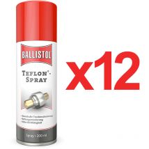 Ballistol - Spray de téflon 200 ml en boîte de 12
