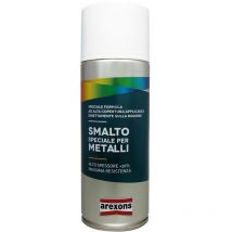 Arexons - Spray metalizado blanco hielo brillante 400 ml