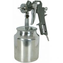 Spray Gun Suction Feed - 750ml - Silverline