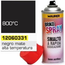 Peinture Aérosol Résistante aux Hautes Températures Noir Mat 400 ml.