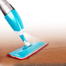 Spray Mop Floor Cleaning Microfiber Spinning Spray Seau Bleu