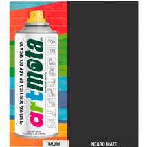 Spray nero opaco ral 9005 216ml mota la02