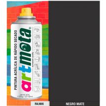 Mota Herramientas - Spray noir mat ral 9005 216ml mota la02