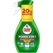 Spray para limpieza de vajillas sin agua 3 en 1 con aroma a limón (500 ml)
