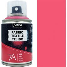 SPRAY Pebeo 7A ROSE peinture textile pour vêtements 100ml aérosol textile 405