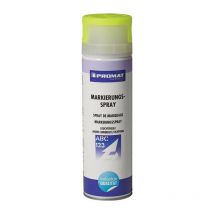 Spray per marcatura giallo brillante Bomboletta spray da 500 ml Promat Chemicals Per 6)