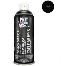 PintyPlus Art & Craft Schieferfarbe – Mattschwarzes Spray 520 cc