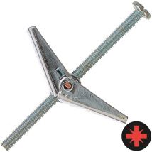 Rawlplug – Spring Toggle M3 x 50mm – Steel – Pack of 20 – Easy Fixing Kit