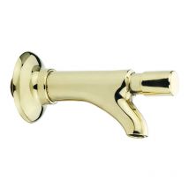 Springbrunnenhahn mit Druckknopf und Sofortabschaltung. Chrom poliert Idral