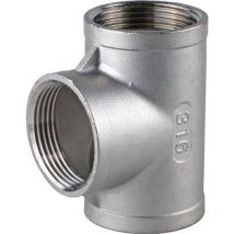 Springer - Gewindefitting T-Stück 90° ig NPS=3/4 ′′ 307