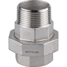 Springer - Verschraubung en 10226-1 NPS=3/4 ′′ 312A, konisch dichtend l 57 mm L1=14 mm L2=17 mm