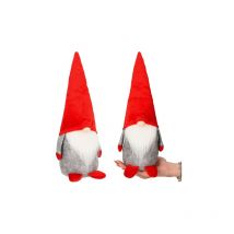 Weihnachtszwerg Wichtel stehende Figur 35 cm Dekofigur Weihnachtsdekoration - Springos