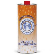 Diluente poliuretanico 1 lt specifico per diluire smalti e fondi poliuretanici a 2 componenti - Sprintchimica