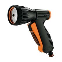 Claber Multi-Jet-Multifunktionspistole – Gartenbrause mit 4 Düsen – Gummierter Griff – Einstellbarer Wasserdurchfluss