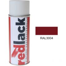 Redlack - Sprühfarbe Purpurrot ral 3004 Glanz Mehrflächen