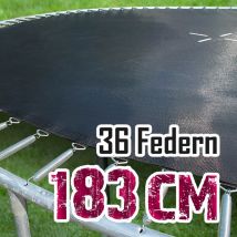 Sprungtuch Sprungmatte Ersatzsprungmatte für 183cm Trampoline mit 36 Federnösen