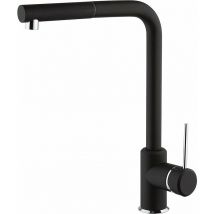 Piralla - Spültischmischer aus mattschwarzem Messing mit ausziehbarer Dusche Lion 0LIYO103A21 matt-schwarz