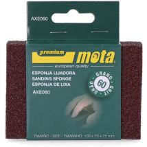 Carta abrasiva spugnosa al corindone grana 60 Axe060 Mota