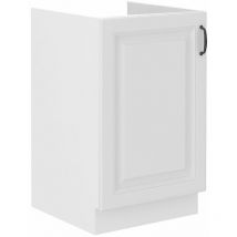 Spülenschrank 50cm Stilo Weiß Küchenzeile Küchenblock Küche Landhaus Einbauküche
