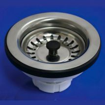 Spülenventil T-73BP-115 1 1/2 Flacher Korb