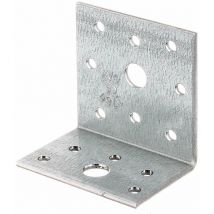 Squadretta giunzione angolare 40X60X60X2,5mm Zincata